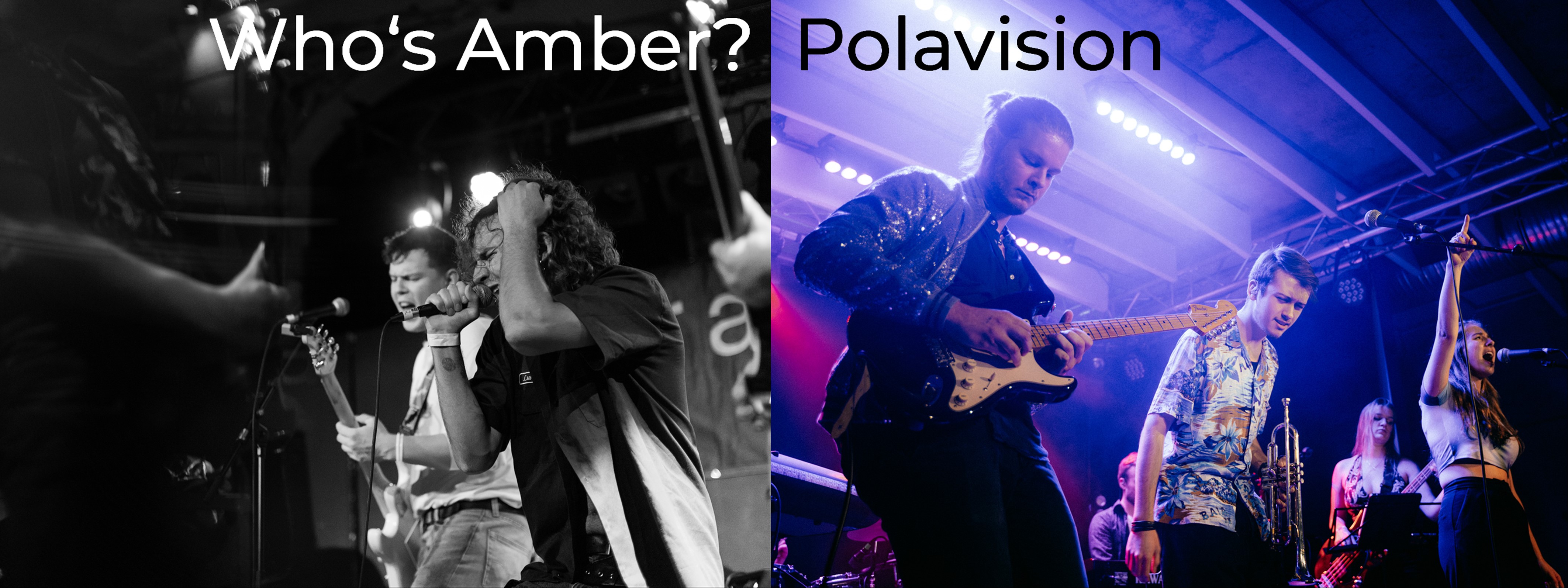 headerbild 89626 Who’s Amber? & Polavision   LIVE