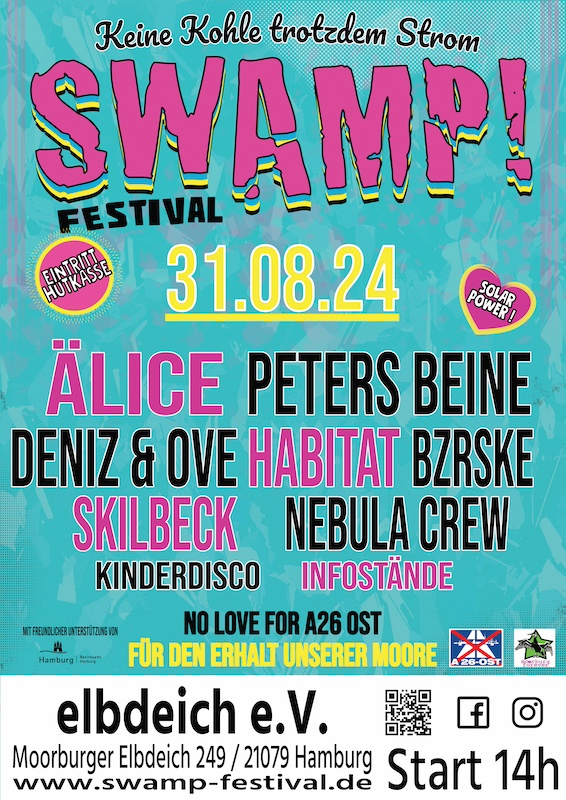 SWAMP Plakat 2024 Kopie 90690 SWAMP! Festival 2024