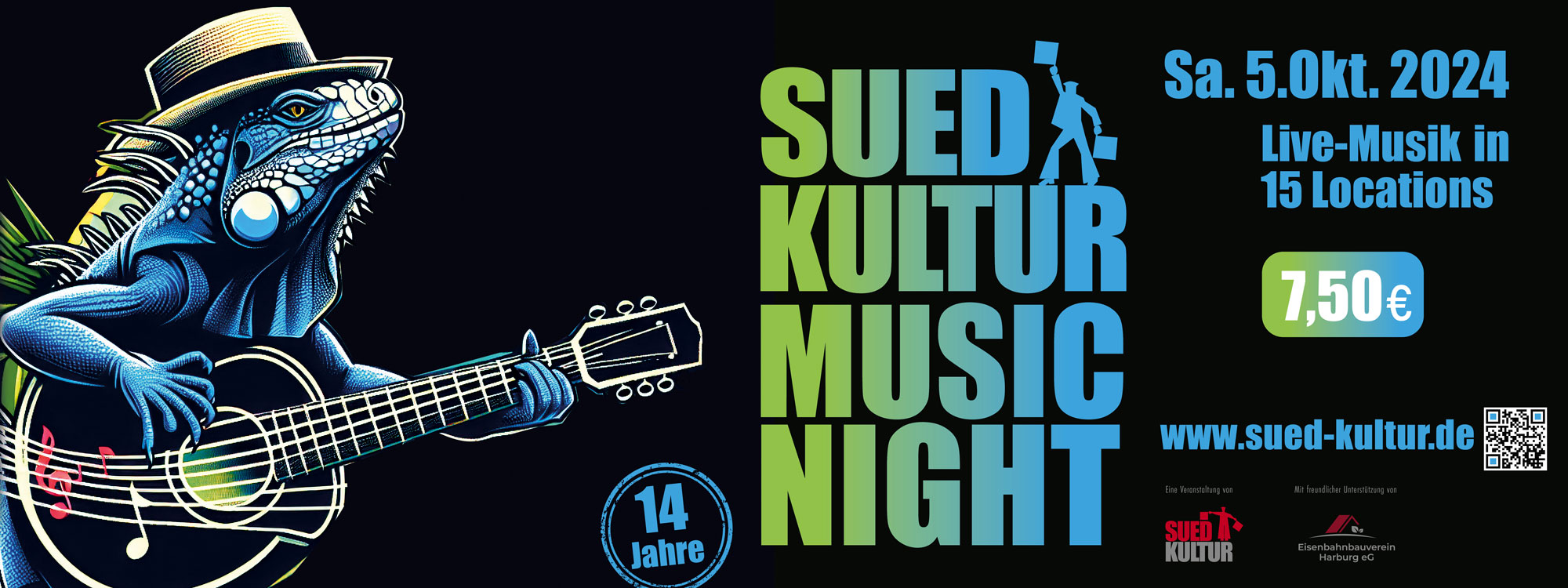 SKMN 2024 Facebook 2000x750px 15 90772 The Incredible Soulfood Crew/ 2nd Floor: Edition.1/ Sued Kultur Music Night