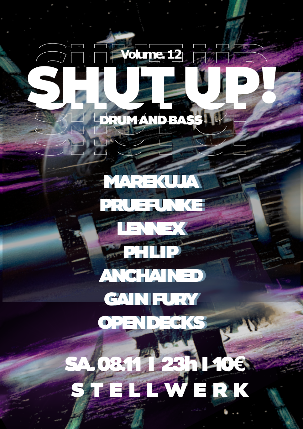 shut Up 08.11flyer 91820 SHUT UP! 