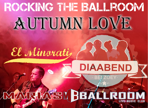 Autum Love Header 2020 500 91938 Diaabend mit Zoey // Autumn Love // El Minorati / Early Year   Rock Night 25 